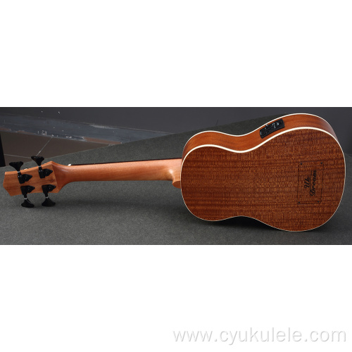 Ubes white thick line ukulele